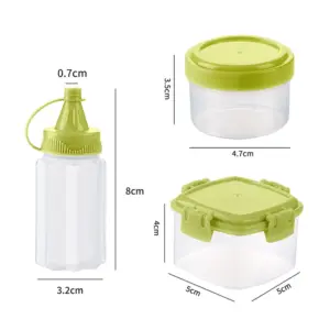 Colorful Mini Squeeze Bottles for Food Storage 17 S57bbc194a0694c4789ea4abe57ce9b22H