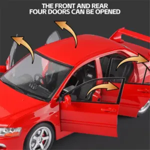 Mitsubishi Lancer Evolution EV09 Diecast Model 1:24 15 S57c4e5f4b7b3475b909468add845465be