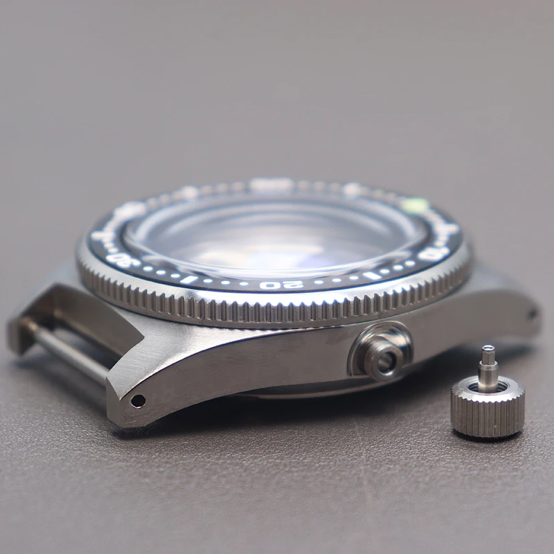 Vintage 40mm Stainless Steel Dive Watch Case 5 Vintage 40mm Stainless Steel Dive Watch Case - Image 5