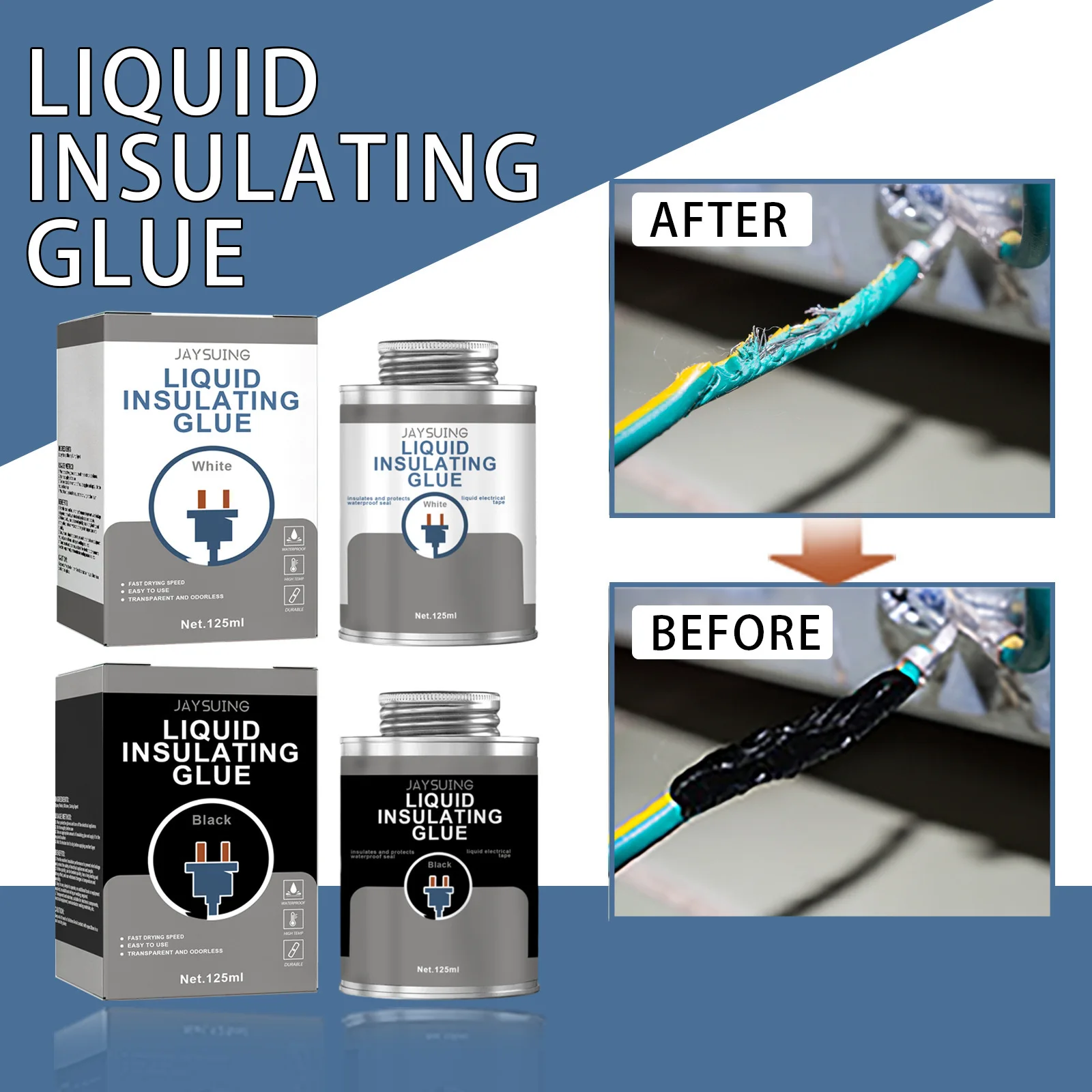 Waterproof Insulation Glue for Electrical Repairs 2 Waterproof Insulation Glue for Electrical Repairs - Image 2