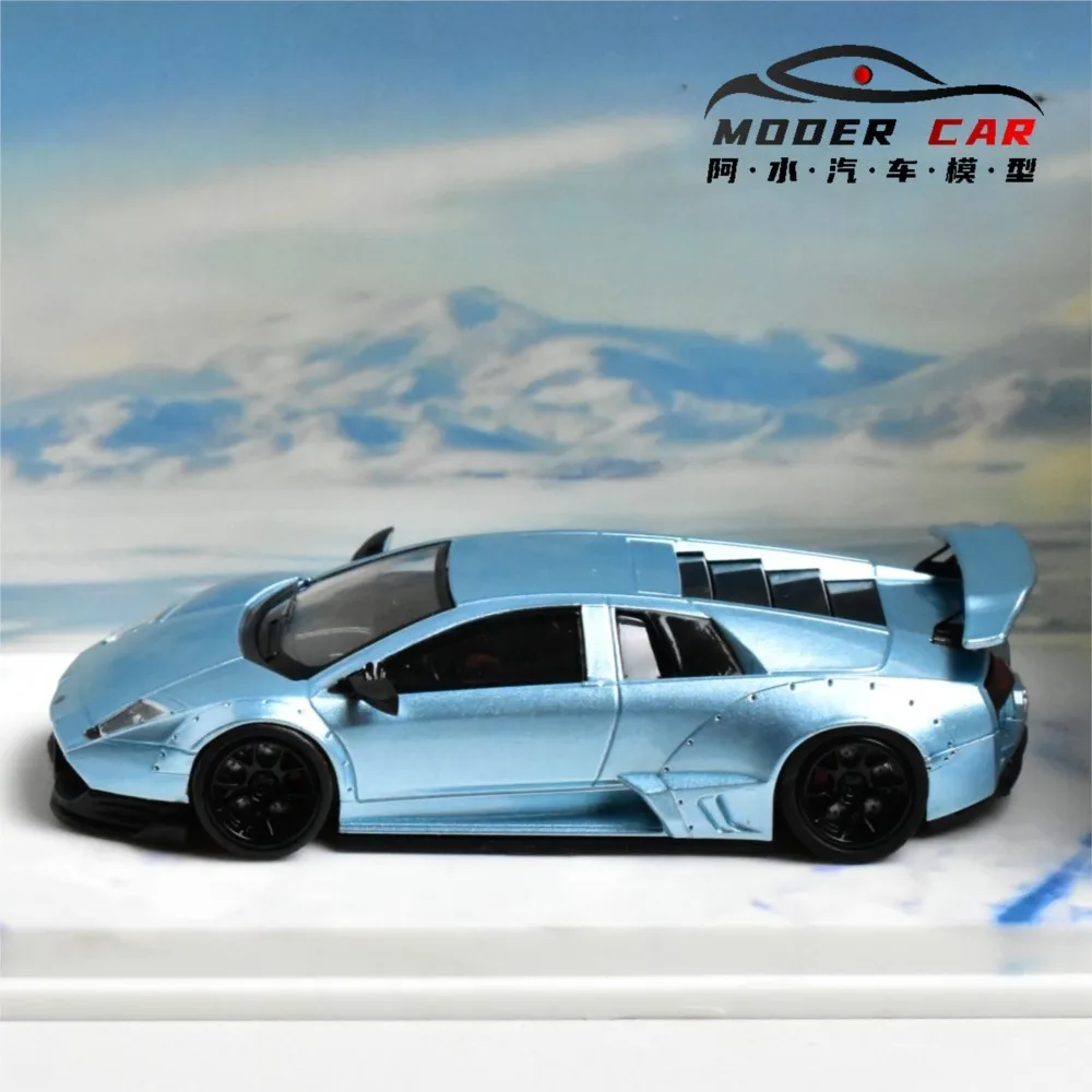 Black Lamborghini Murcielago LP670 Diecast Model 4 Black Lamborghini Murcielago LP670 Diecast Model - Image 4