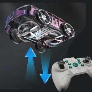 Dual-Mode RC Flying Car with Off-Road & Aerial Capabilities