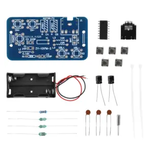 Blue DIY FM Radio Receiver Module 76-108MHz 8 S58035916871e46d381bd329bd3886b4ax