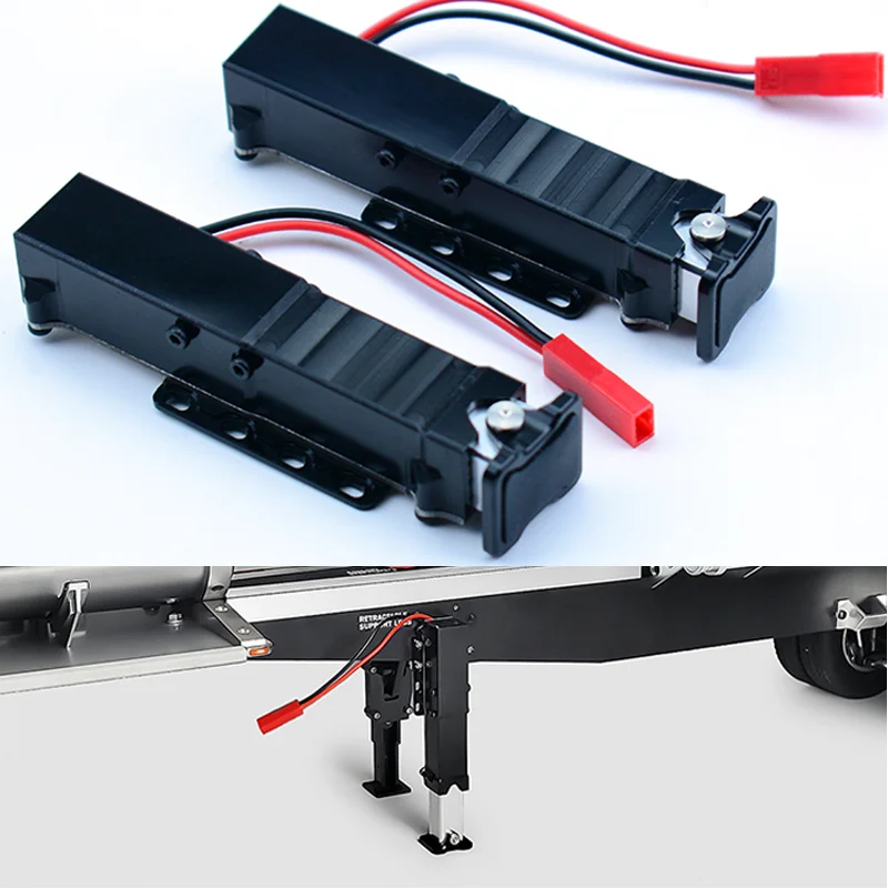 Metal Landing Gear Set for 1/14 Tamiya RC Trucks 6 Metal Landing Gear Set for 1/14 Tamiya RC Trucks - Image 6