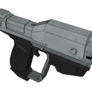 Realistic 1:1 Scale Paper Pistol Model 7 S581b88a50fff4a3bb8bb1f121184aec3V