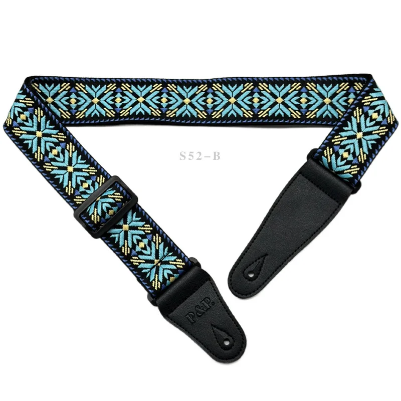 Vibrant Woven Guitar Strap with Six Designs 9 Vibrant Woven Guitar Strap with Six Designs - Image 9