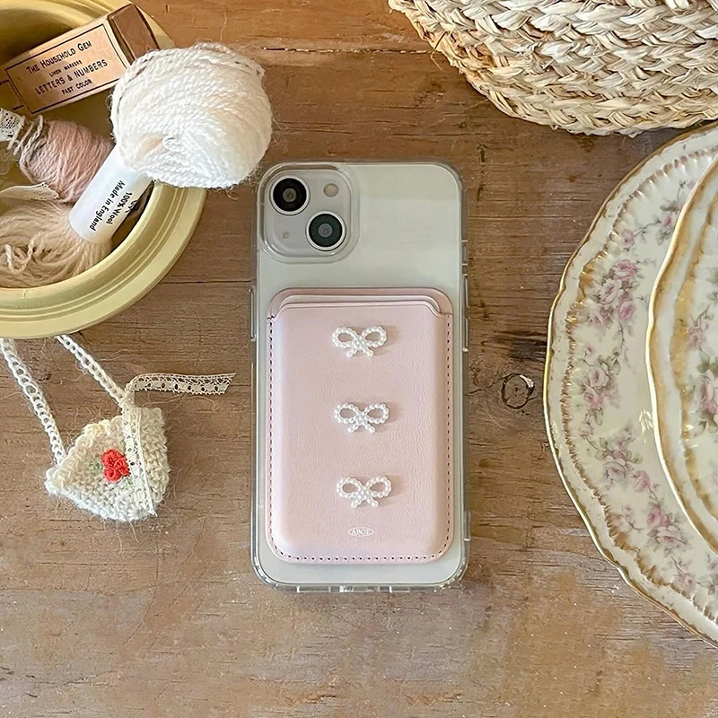 Feminine Phone Back Card Holder Case 5 Feminine Phone Back Card Holder Case - Image 5