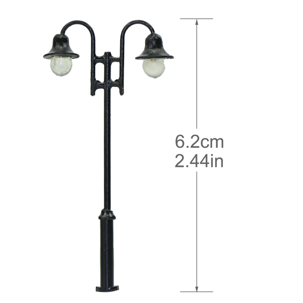 HO Vintage Street Lamp Set with LED Lighting 7 HO Vintage Street Lamp Set with LED Lighting - Image 7