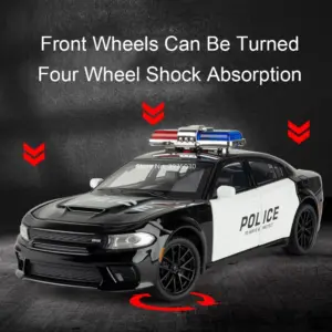 1:32 Diecast Police Charger with Lights 11 S589afebd812147e08c53081deaa78104m