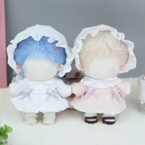 Vintage-Style White Lace Doll Bonnet for 20cm Dolls 11 S58bbd1541b0748f490fef9edcbf72452I