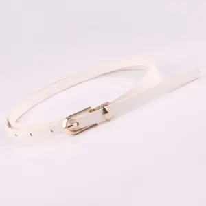 Women's Faux Leather Slim Belt Collection 12 S58dbb794a29f461890d18d1f8820e10bP