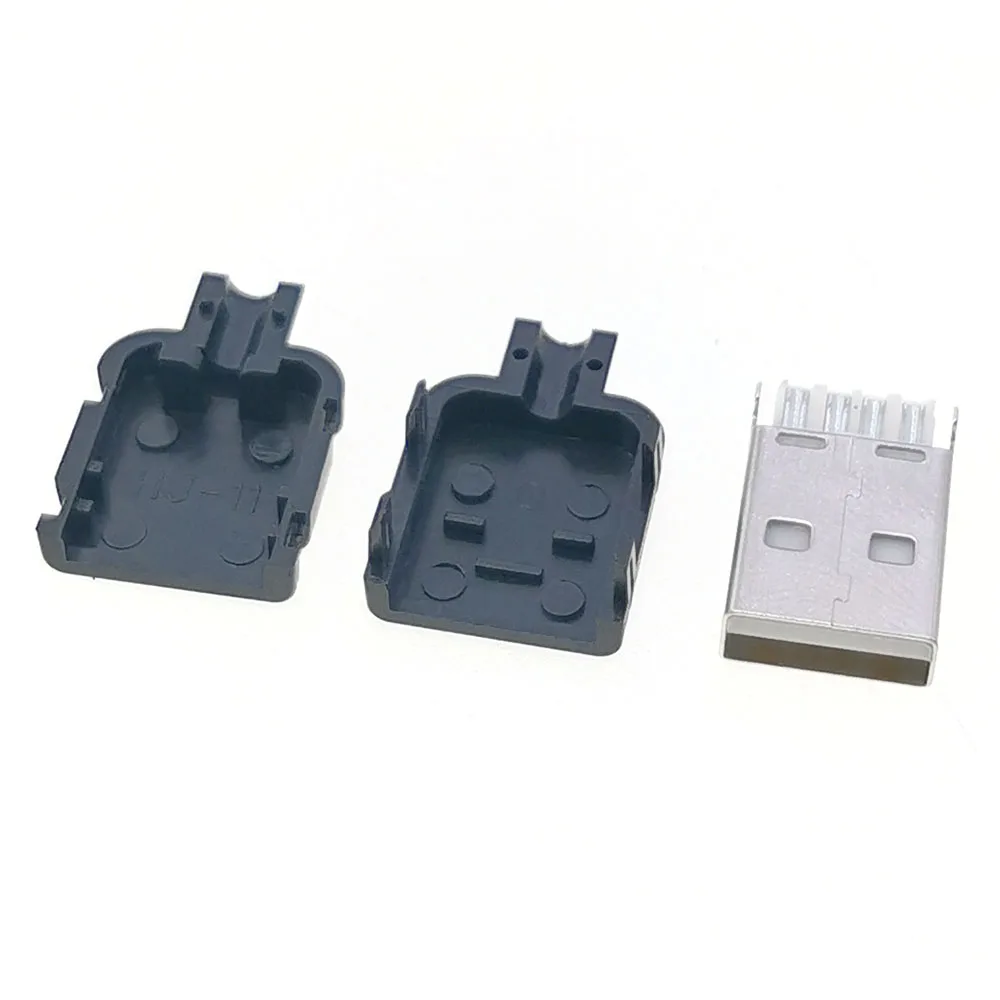 USB 2.0 Type A Male Connectors Set (10 Pieces) 4 USB 2.0 Type A Male Connectors Set (10 Pieces) - Image 4