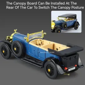 Vintage Car Model 1:32 Scale with Sound Effects 15 S591b6521d66d44a187a6f65c6ce523b06