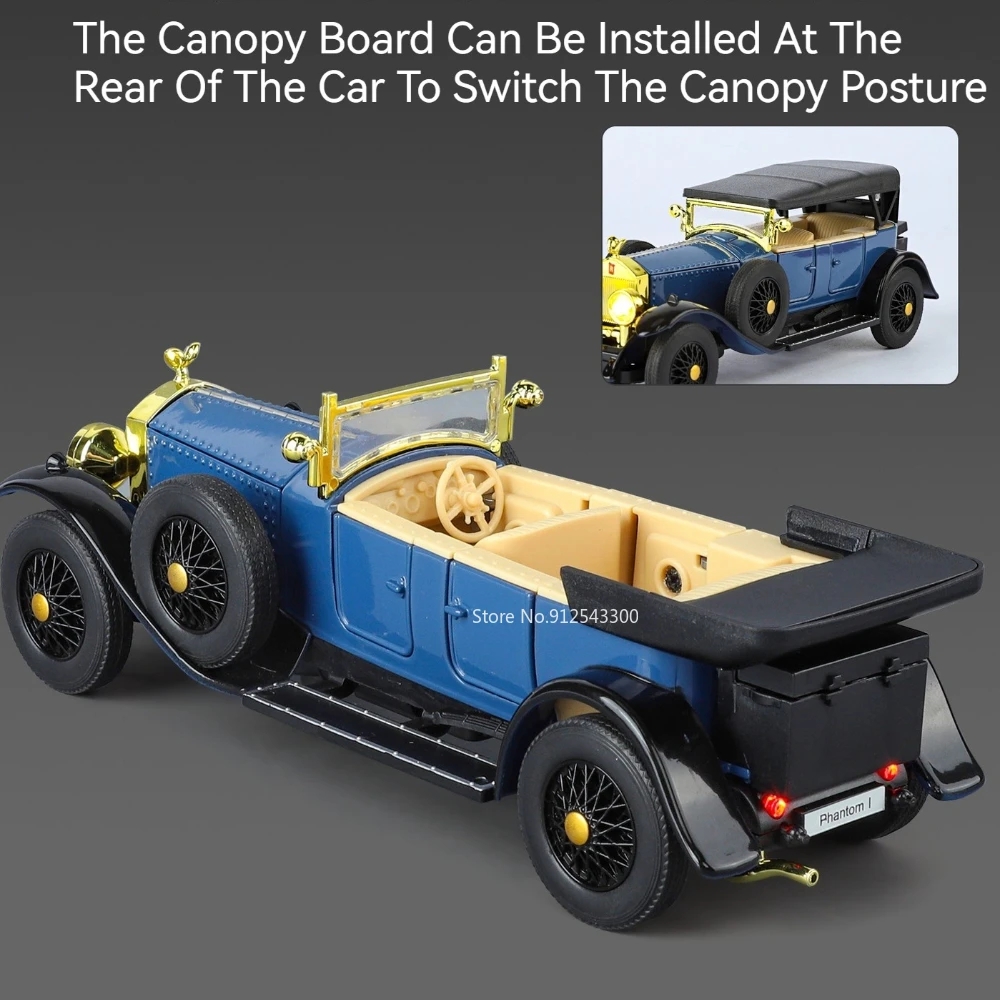 Vintage Car Model 1:32 Scale with Sound Effects 6 Vintage Car Model 1:32 Scale with Sound Effects - Image 6