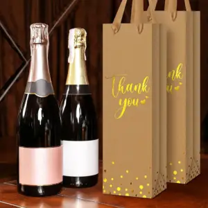 Elegant Kraft Gift Bags with Handles 12 S5947adcac0ba4d42b980eb854bfff82dy