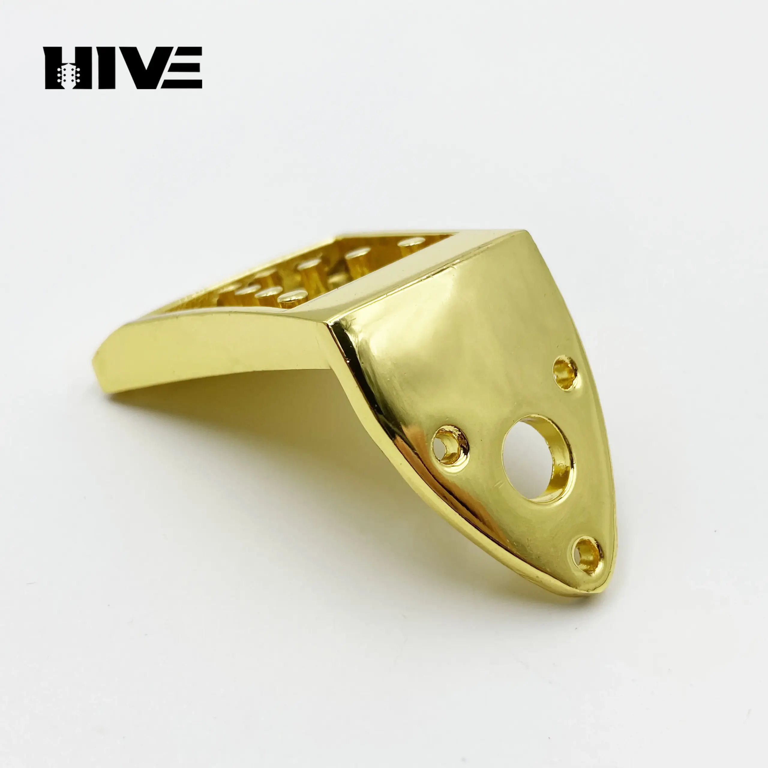 Brass 8-String Mandolin Bridge for Enhanced Tone 2 Brass 8-String Mandolin Bridge for Enhanced Tone - Image 2