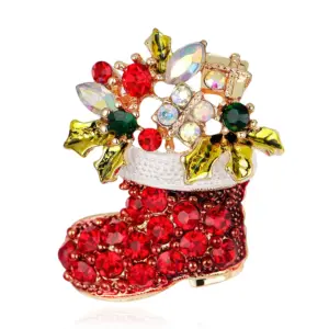 Festive Christmas Brooch with Rhinestones 9 S598046d7a4024ff18b3455350cdbf8605