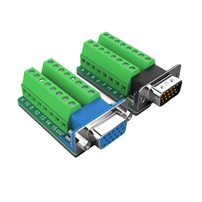 VGA Solderless Connector with 15-Pin Configuration 3 VGA Solderless Connector with 15-Pin Configuration - Image 3