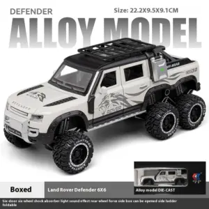 1:24 Scale Diecast Land Rover Defender Model 15 S59b919849c054399a011a7f873520e63R