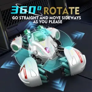 Futuristic 4WD RC Car with Lights 11 S59bbde780c304473b8f0faaada774f0eq