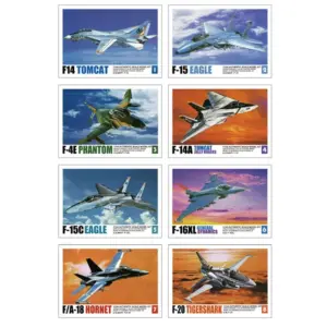Military Fighter Aircraft Model Collection 1:144 Scale 13 S59db452306b14f0da5afb4c066749d98r