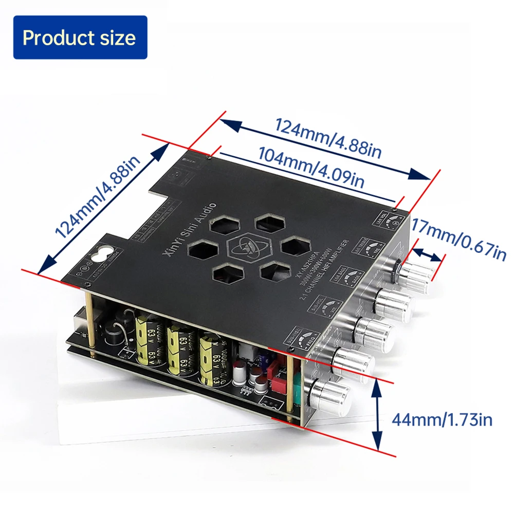 High-Power Bluetooth Amplifier Board 600W 6 High-Power Bluetooth Amplifier Board 600W - Image 6