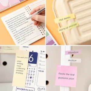 Colorful Sticky Notes Notebook for Organization 15 S59e7188985824febaeb9392dd2130ea7O