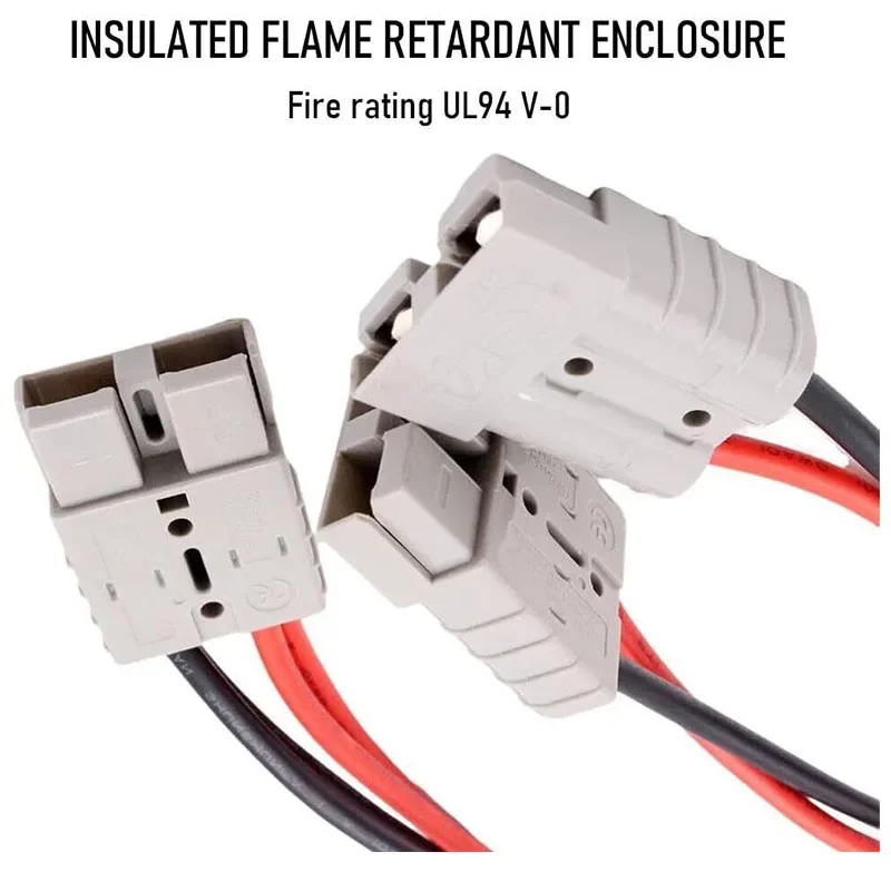 Heavy-Duty 50A Double Y Adapter for Industrial Vehicles 5 Heavy-Duty 50A Double Y Adapter for Industrial Vehicles - Image 5