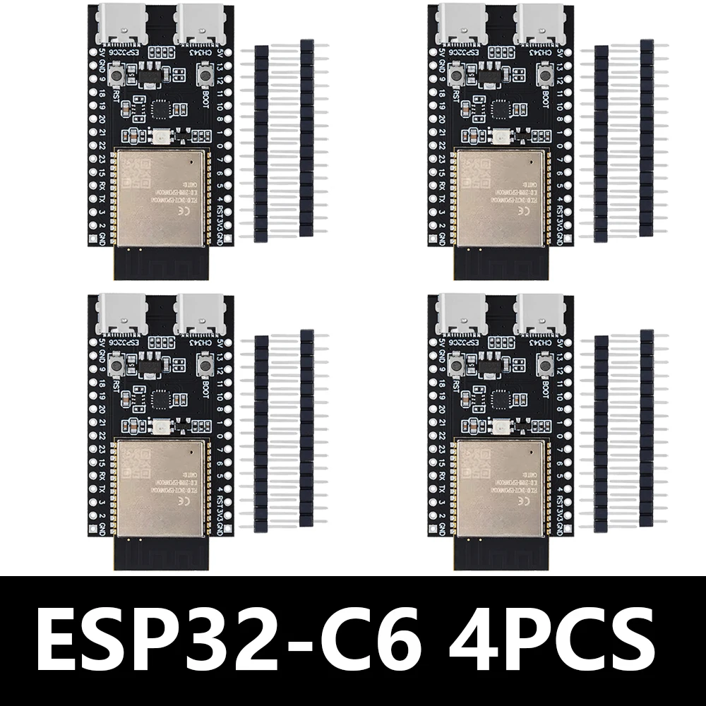 ESP32-C6 WiFi+Bluetooth Dev Module 1-4 Units 9 ESP32-C6 WiFi+Bluetooth Dev Module 1-4 Units - Image 9
