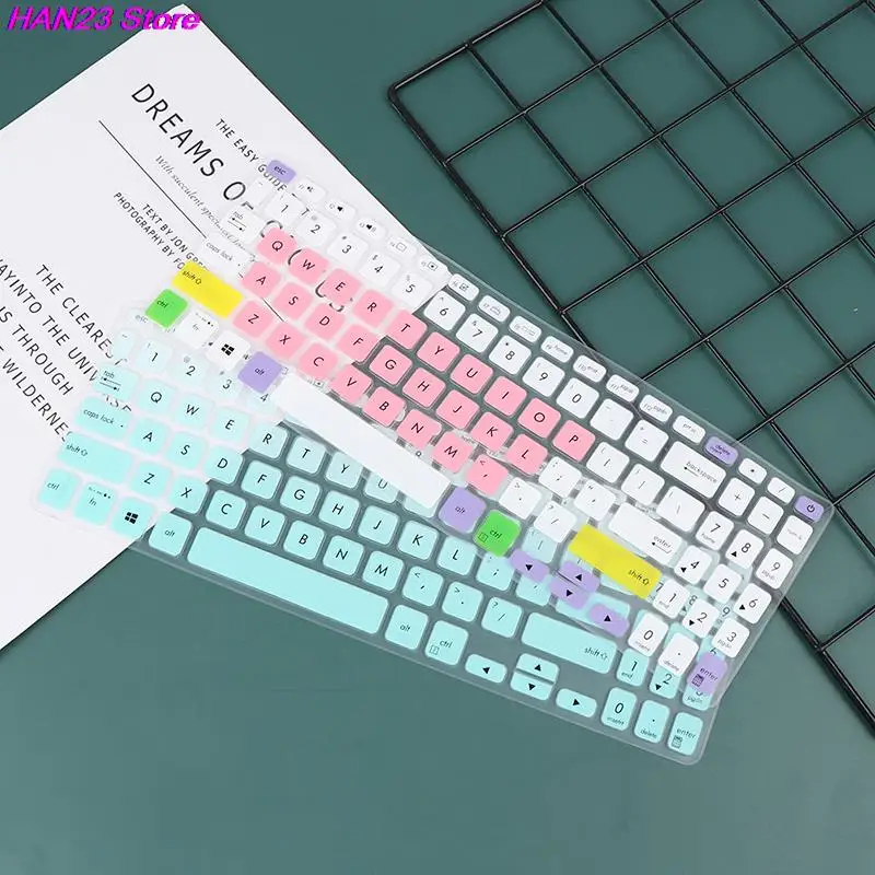 Colorful Silicone Keyboard Cover for Asus S15 6 Colorful Silicone Keyboard Cover for Asus S15 - Image 6