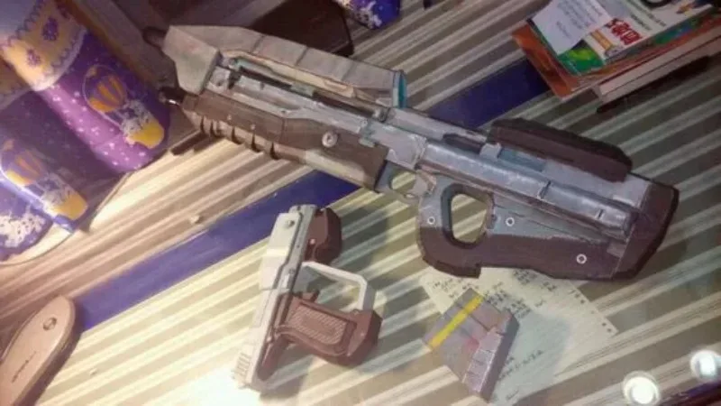 MA5D Sci-Fi Paper Model Kit 6 MA5D Sci-Fi Paper Model Kit - Image 6