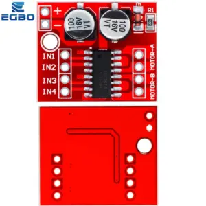 Red DC Motor Driver Module with Dual H-Bridge 13 S5a2ce186b9ea453796774c6e5d088f9bU