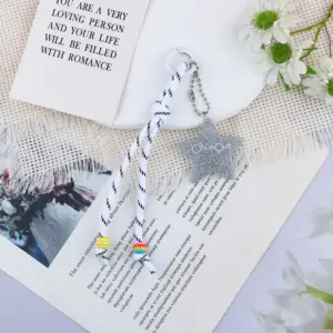 Colorful Glitter Star Keychain in Zinc Alloy 19 S5a343f1d15c148f1ba465c2b2c2c3302E