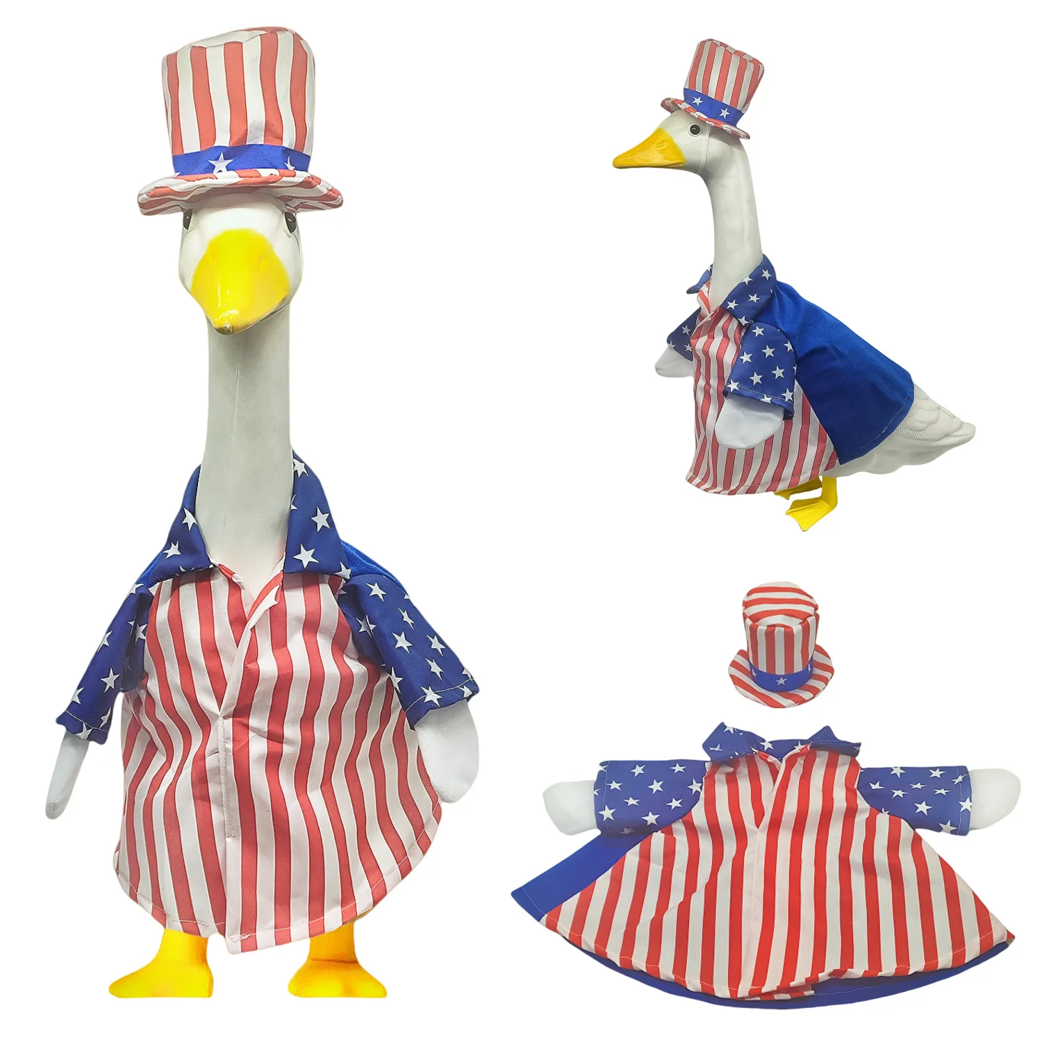 Patriotic July 4th Goose Decor 2 Patriotic July 4th Goose Decor - Image 2