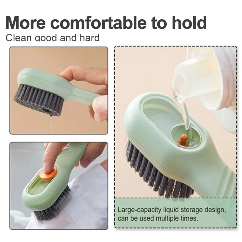 Household Liquid Shoe Brush with Detachable Tank 2 Household Liquid Shoe Brush with Detachable Tank - Image 2
