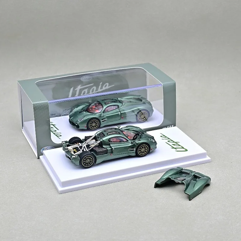 Pagani Utopia 1:64 Die-Cast Model in Metallic Green 4 Pagani Utopia 1:64 Die-Cast Model in Metallic Green - Image 4