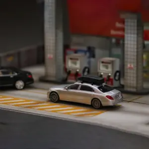 Silver Diecast S680 Sedan Model 1:64 Scale 9 S5af8b960f0e141aab4be57b7c0a3e146s