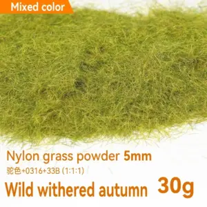 Vibrant 5mm Flock Plant Grass Powder Set 17 S5b02e357de4b483da1d0d1487cf4a8f0T