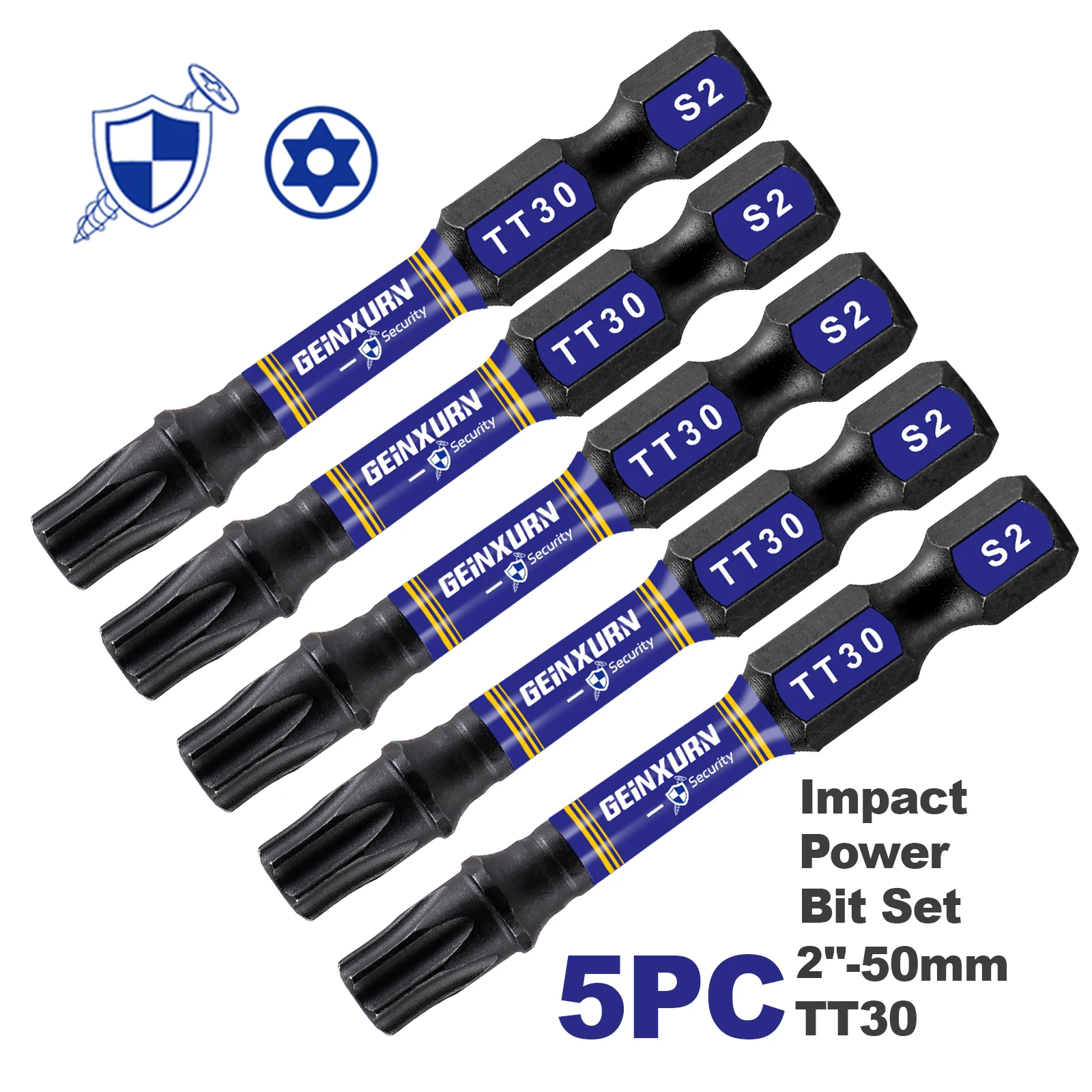 Impact Magnetic Power Bits Set for Industrial Use 7 Impact Magnetic Power Bits Set for Industrial Use - Image 7