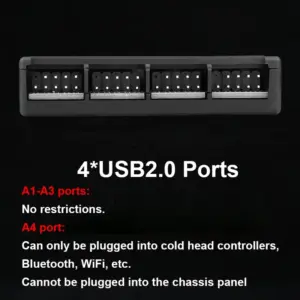 Internal USB 2.0 Hub Splitter for PC 11 S5b405db70abd48de9c656e52232f7252m