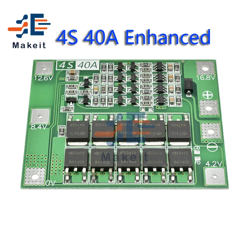 3S/4S Lithium Battery Protection BMS Board 9 3S/4S Lithium Battery Protection BMS Board - Image 9