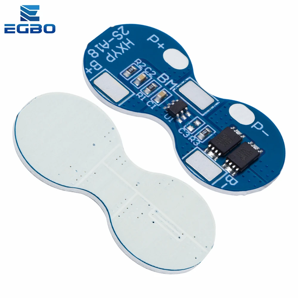 Blue 2S Lithium Battery Protection Board for 18650 6 Blue 2S Lithium Battery Protection Board for 18650 - Image 6