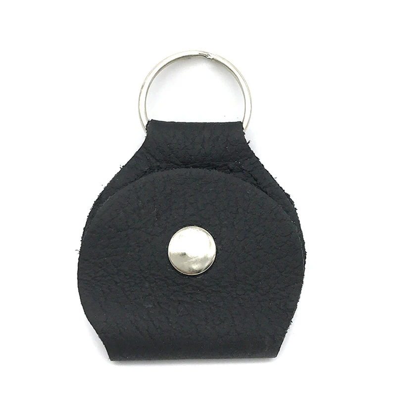 Leather Guitar Pick Holder with Keyring 7 Leather Guitar Pick Holder with Keyring - Image 7