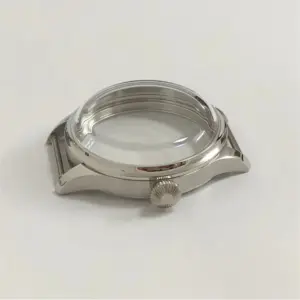 41mm Stainless Steel Watch Case for ETA6497/6498