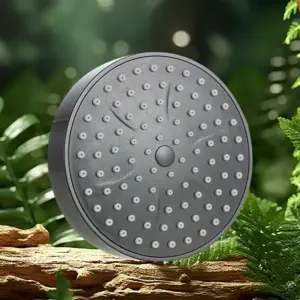 Black 4-inch Wall Mount Shower Head 17 S5ba2ee420ec94f15b2ee4b58fbf3bc02k 2