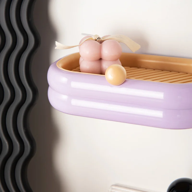 Wall-Mounted Double Layer Soap Dish 4 Wall-Mounted Double Layer Soap Dish - Image 4