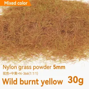 Vibrant 5mm Flock Plant Grass Powder Set 18 S5bd7dd43a6b84e3187dcddbba33c56daG