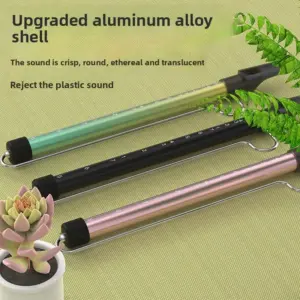 Vibrant 32cm Metal Slide Whistle in Multiple Colors 12 S5bddb798d7924b91b2d7e0b639464facl