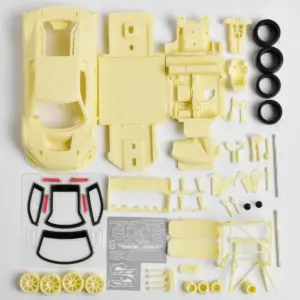 1:43 Scale R8 Resin Model Kit for Adults