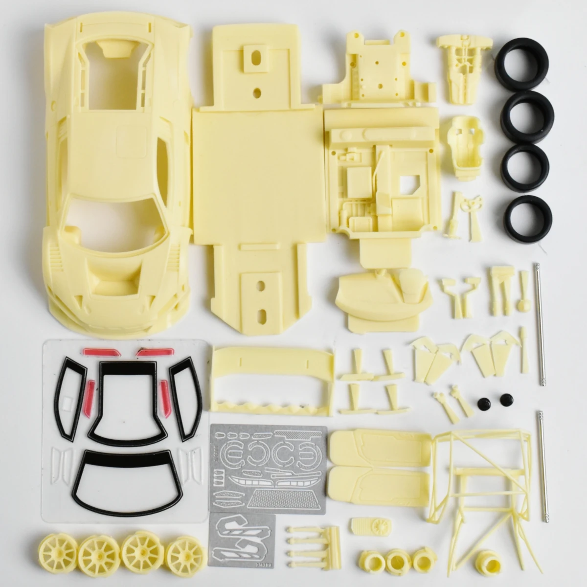 1:43 Scale R8 Resin Model Kit for Adults 1 1:43 Scale R8 Resin Model Kit for Adults